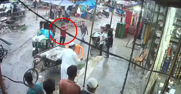 চাঁদা না দেওয়ায় ব্যবসায়ীকে গুলি, ভিডিও ভাইরাল