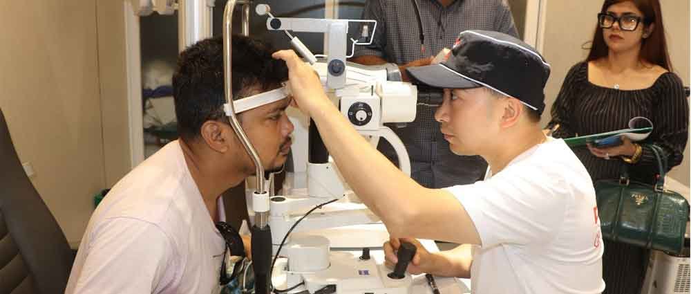 চক্ষু বিজ্ঞান ইনস্টিটিউটে চীনের ১০ সদস্যের বিশেষজ্ঞ দল institute