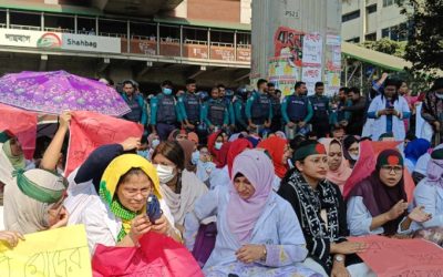 আবারও শাহবাগ অবরোধ করলেন চিকিৎসকরা
