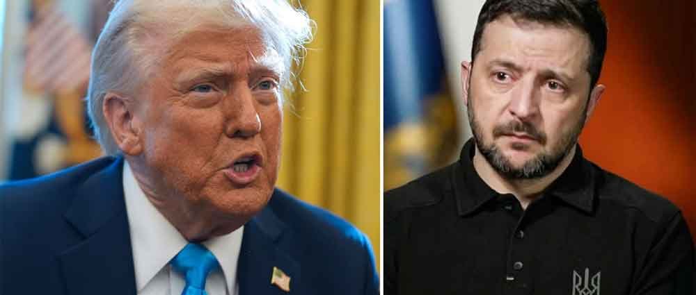 ইউক্রেনকে নিরাপত্তার নিশ্চয়তা দেবে না যুক্তরাষ্ট্র : ট্রাম্প Trump