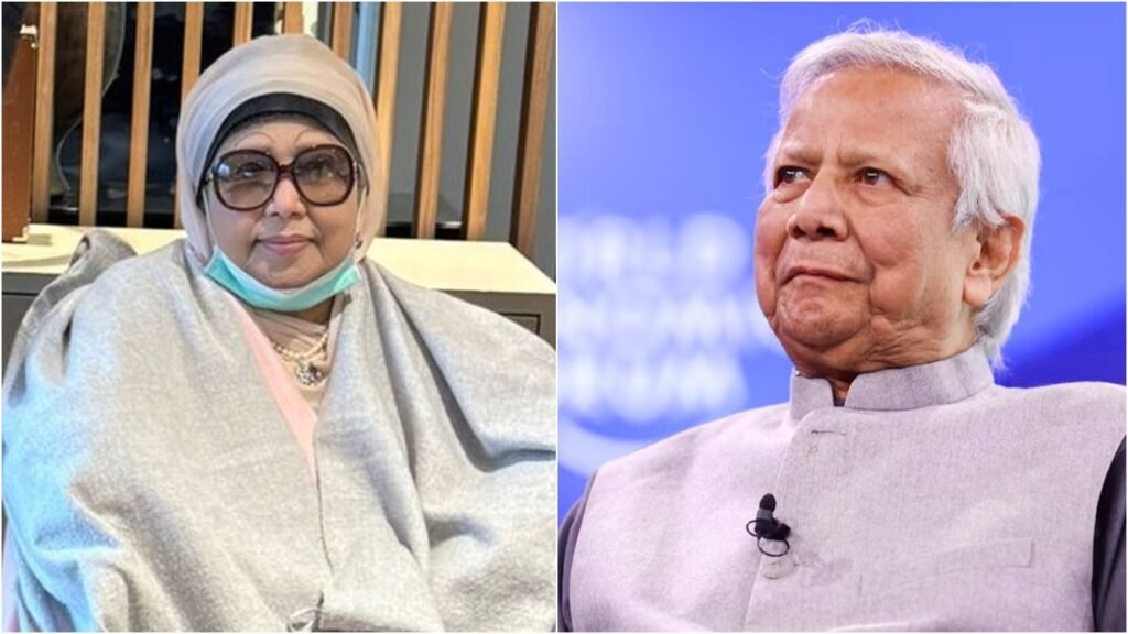 খালেদা জিয়াকে দেখতে এভার কেয়ারে ড. ইউনূস